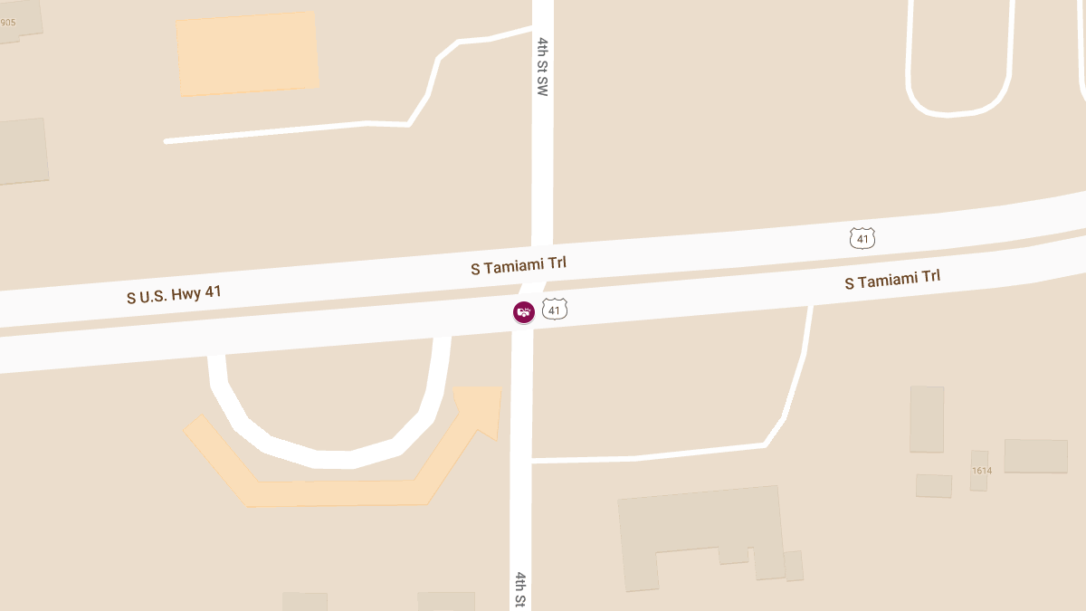 Accident with Injury on US-41 at 4th St SW