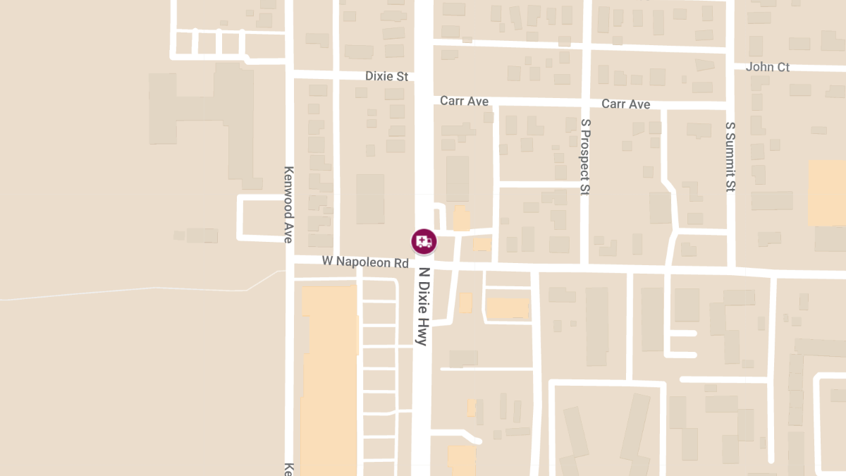 Ambulance Crash with Injuries on South Side