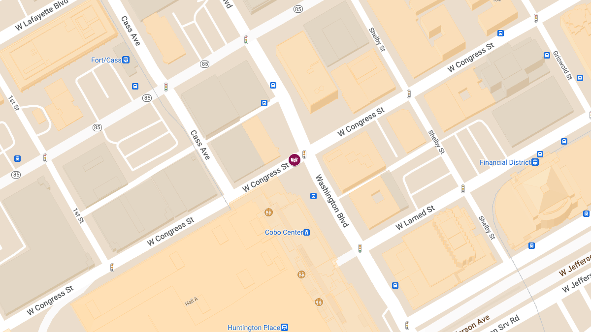 Auto Accident With Injuries at 300 W Congress St