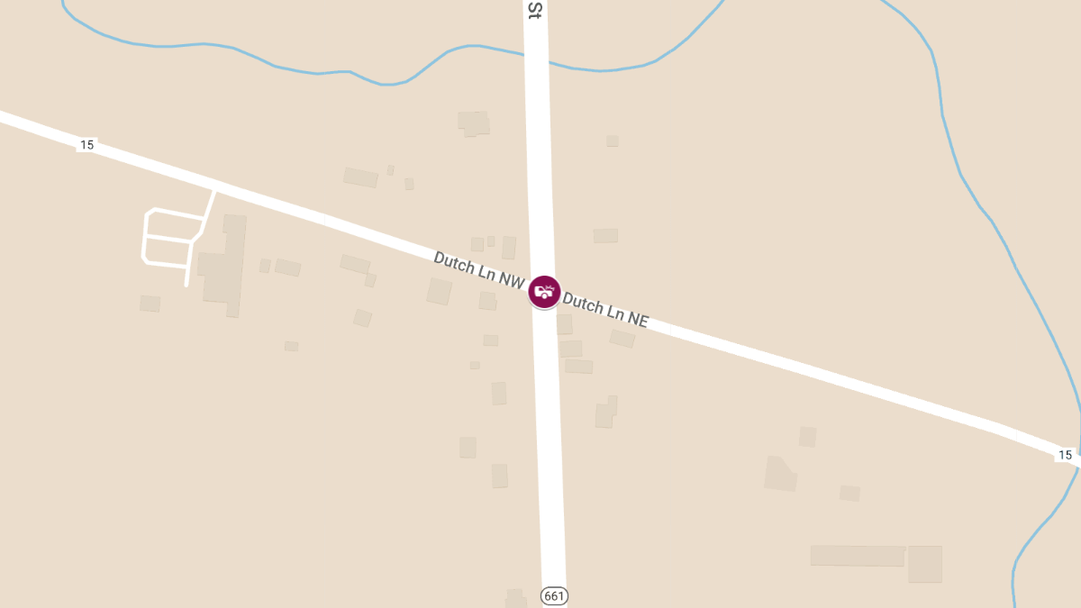 Auto Accident With Injury at North Ridge NW and Dutch Lane NW