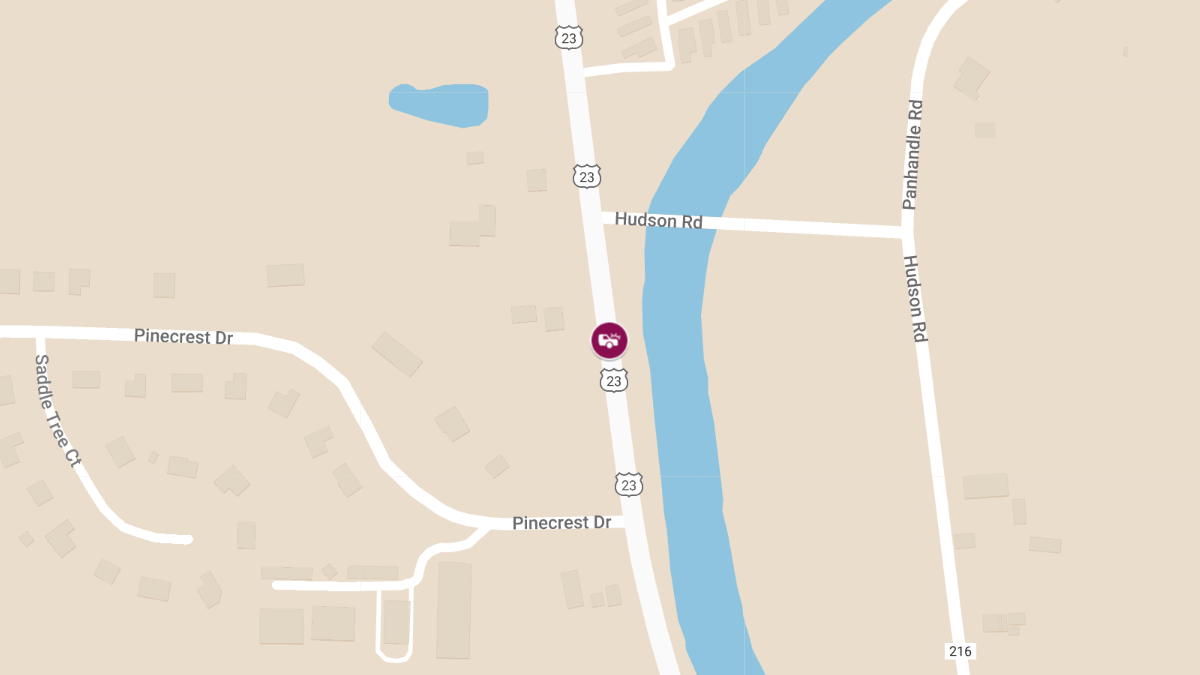 Auto Accident at US Highway 23 N and Radnor Rd Causes Injury 