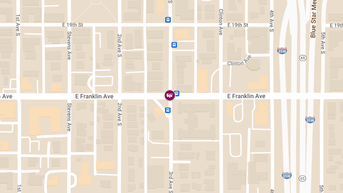 Auto Accident with Injuries at Franklin Ave E & 3rd Ave S
