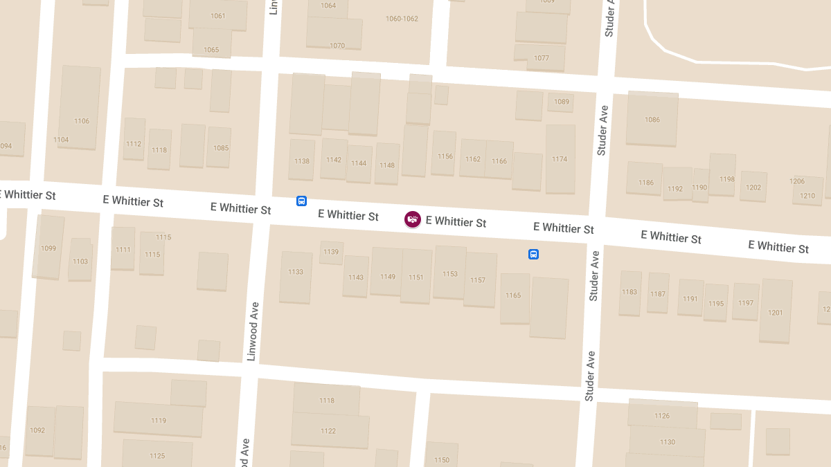 Auto Collision With Injuries Reported at 1151 E Whittier St