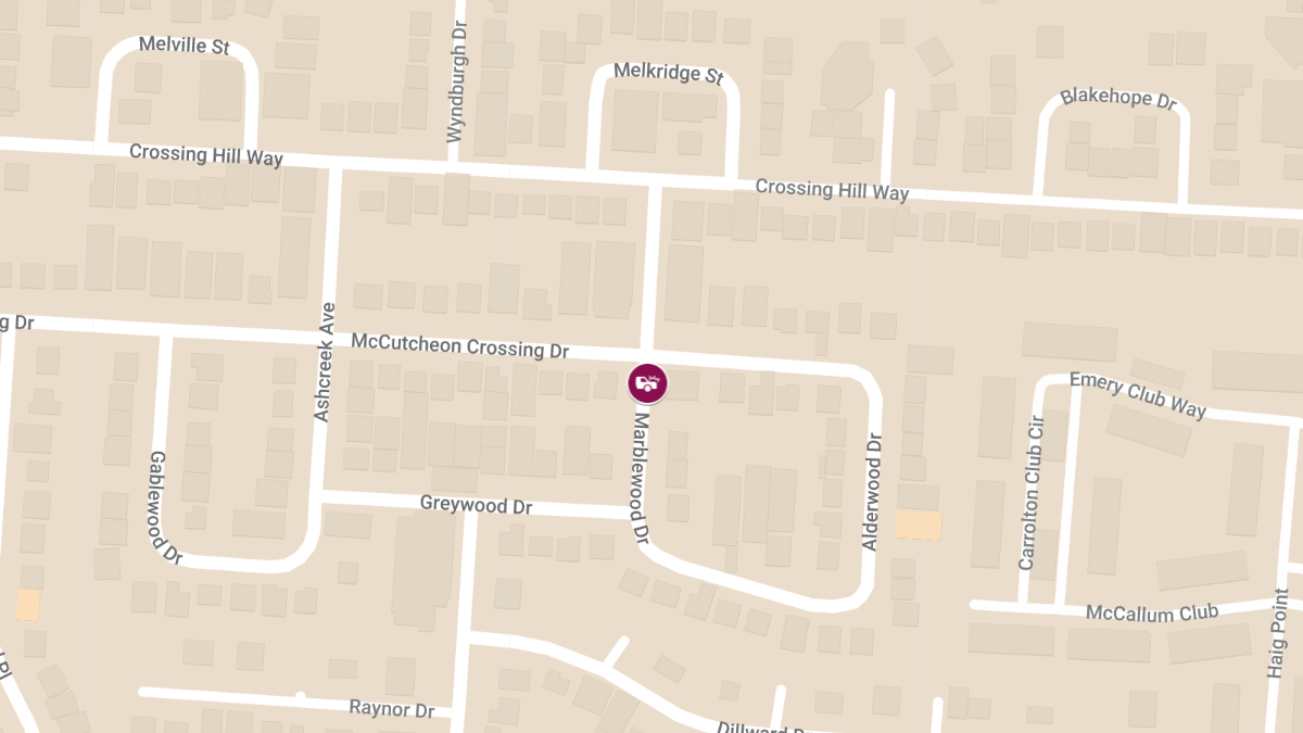 Auto Collision With Injuries at 2892 Marblewood Dr