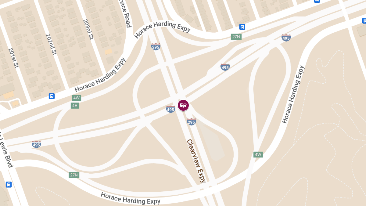 Auto Collision With Injuries at Clearview Expy N & Long Island Expy E