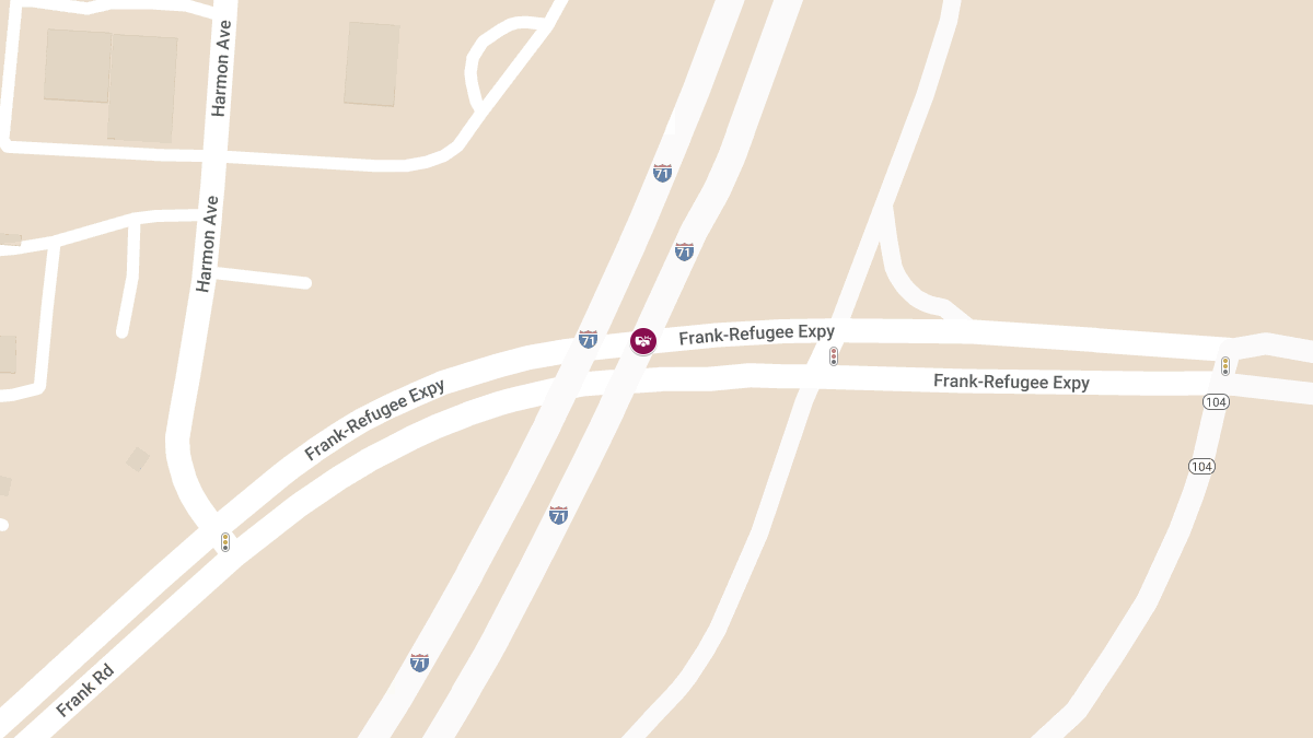 Auto Collision With Injuries on I-71 S at OH-104