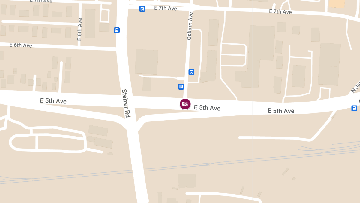Auto Collision with Injuries at 3540 E 5th Ave