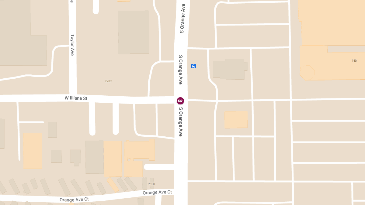 Auto Collision with Injuries at S Orange Ave & W Illiana St