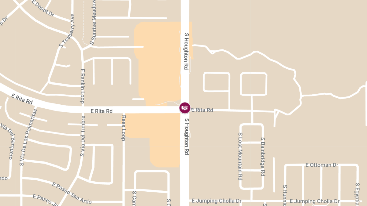 Auto Crash at Rita Rd and Houghton Rd