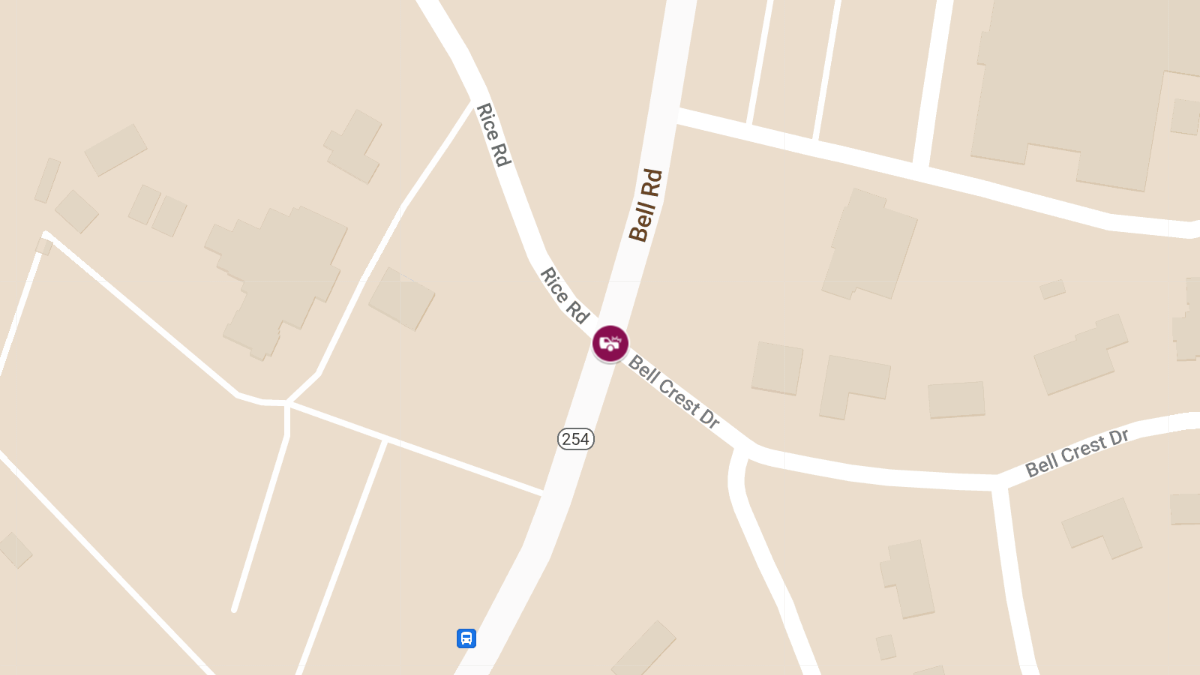 Auto Crash with Injuries at Bell Rd & Bell Crest Dr