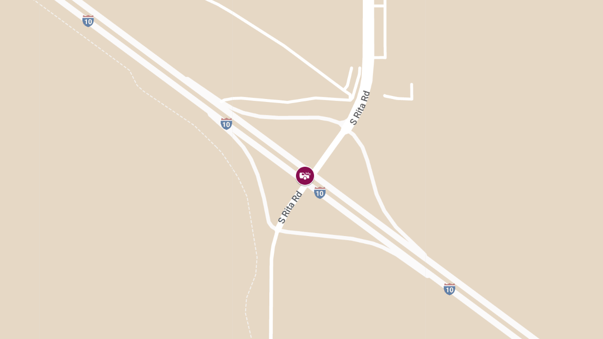 Auto Crash with Injuries at Rita Rd & I-10