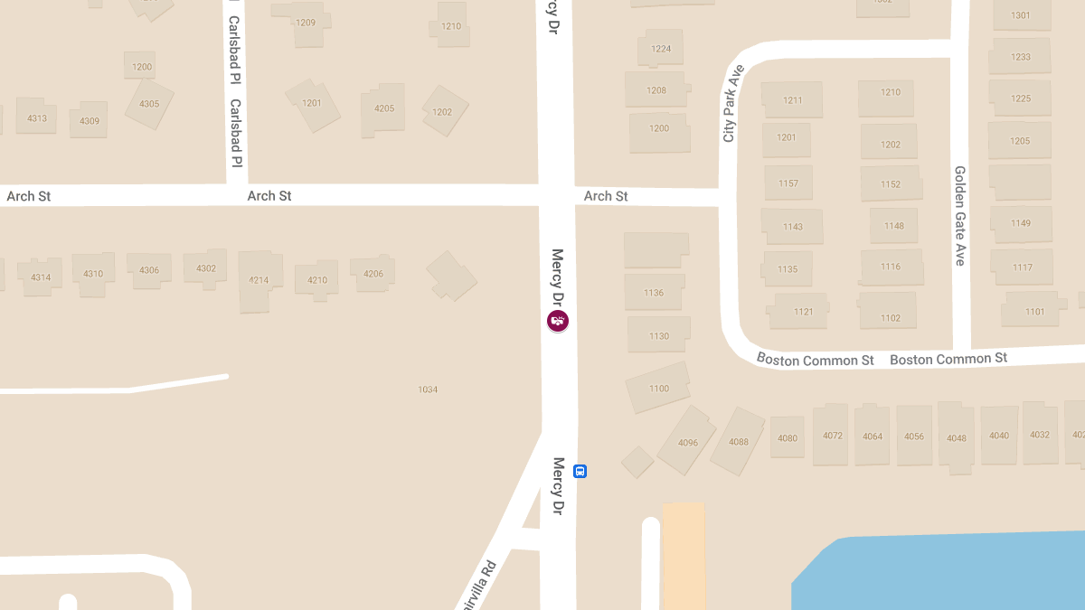 Auto Crash with Injuries on 1000 Block of Mercy Dr