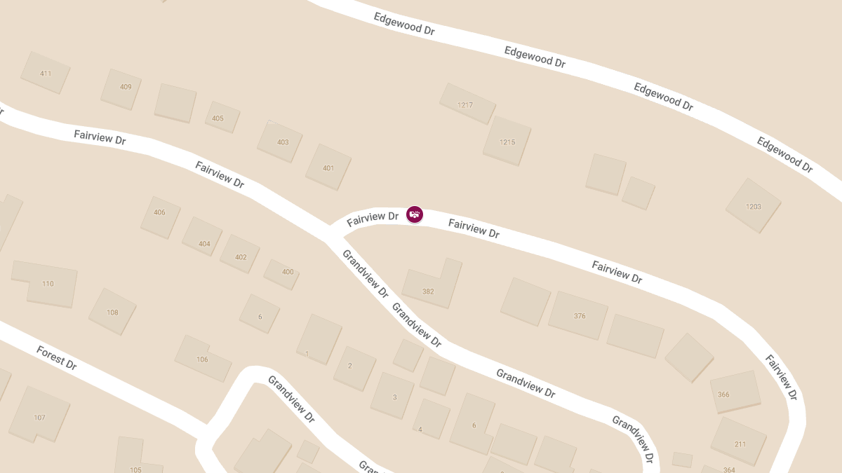 Auto Crash with Injuries on Fairview Dr