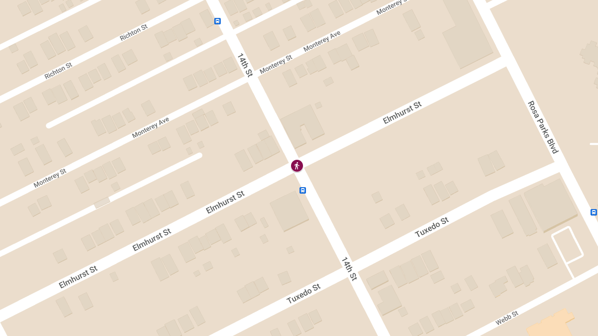 Auto-Pedestrian Collision With Injuries at Elmhurst St & 14th St