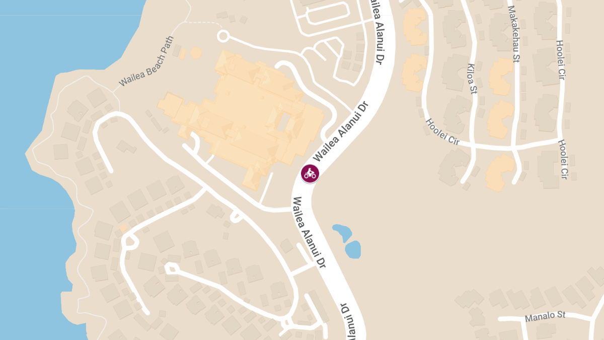 Bicycle Accident with Injuries on Wailea Alanui Dr Near Four Seasons Resort