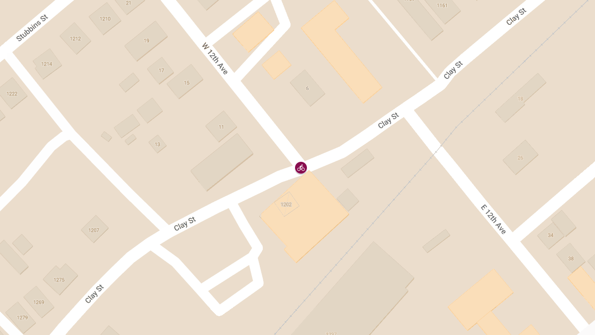 Bicyclist Injured in Crash at W 12th Ave & Clay St