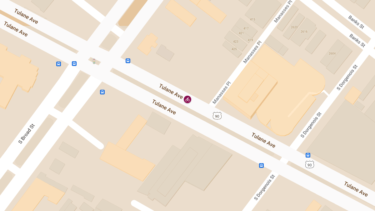 Bicyclist Killed in Collision on Tulane Ave