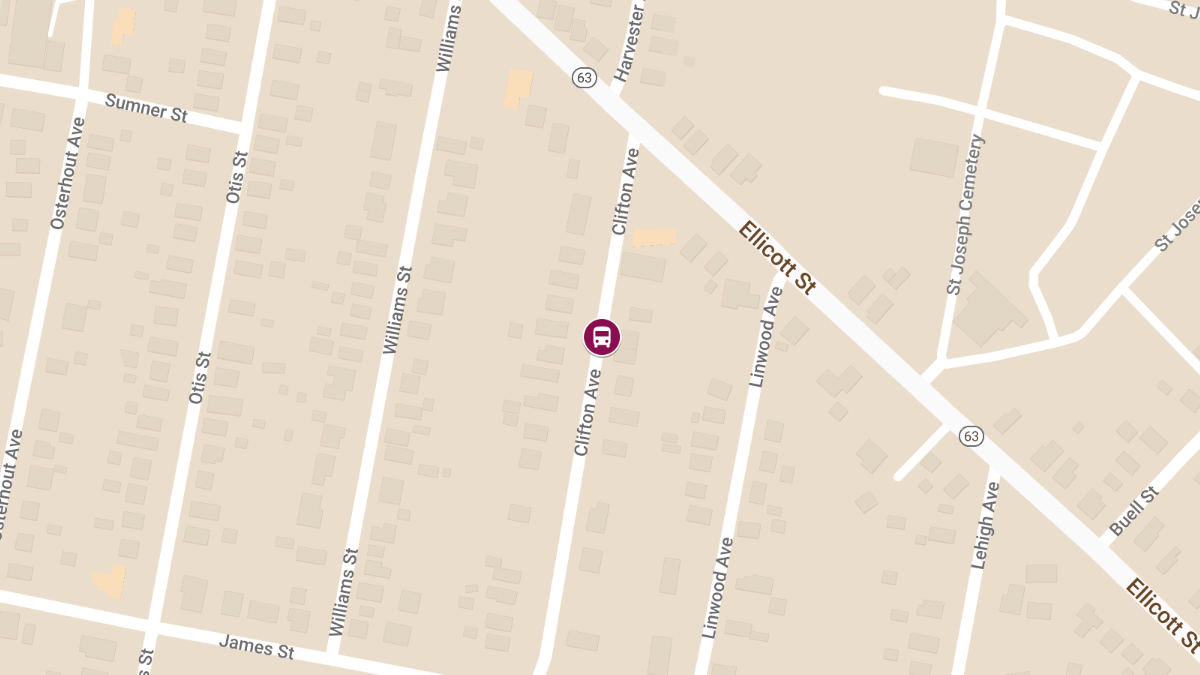 Bus vs. Car Accident with Injury on Clifton Ave