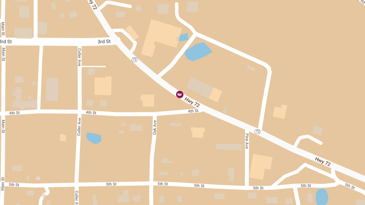 Car Accident at Highway 72 Four Miles East of Bunker Causes Injuries