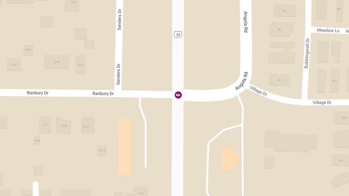 Car Accident with Injuries at Angola Rd & S Reynolds Rd