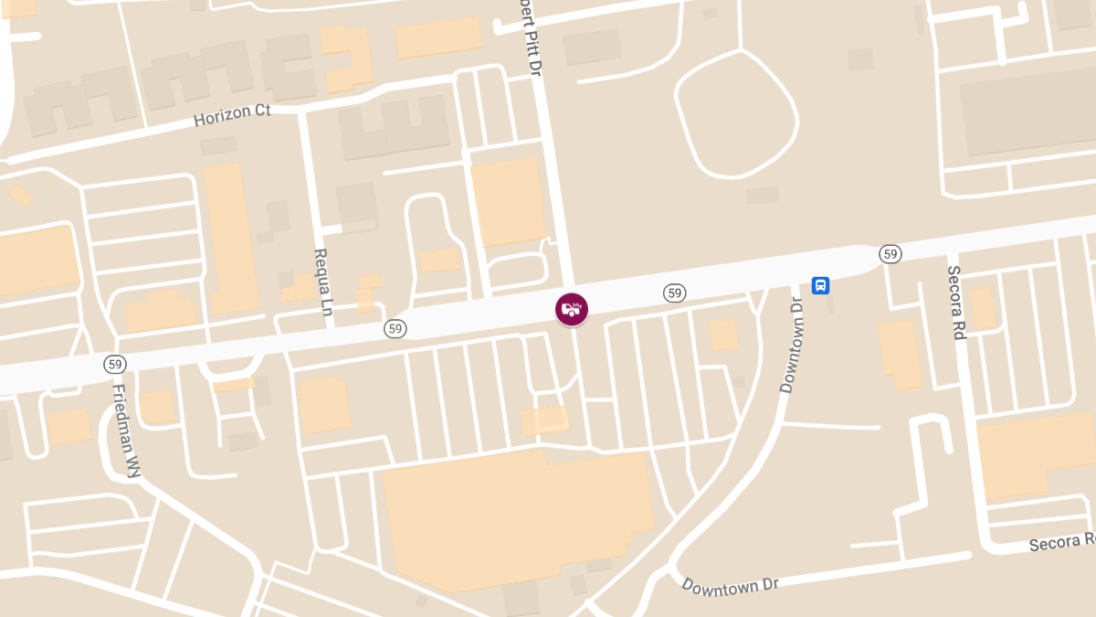 Car Accident with Injuries on Robert Pitt Dr Near Rte 59