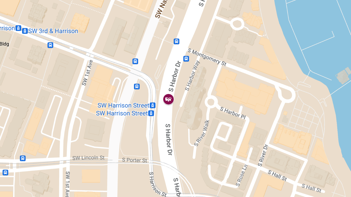Car Collides with TriMet Streetcar, One Hospitalized on South Harbor Dr