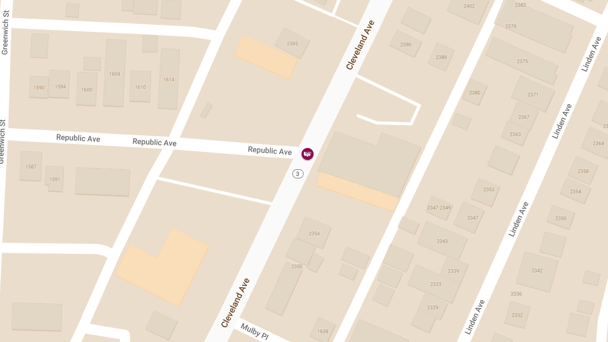 Car Collision With Injuries at Cleveland Ave & Republic Ave