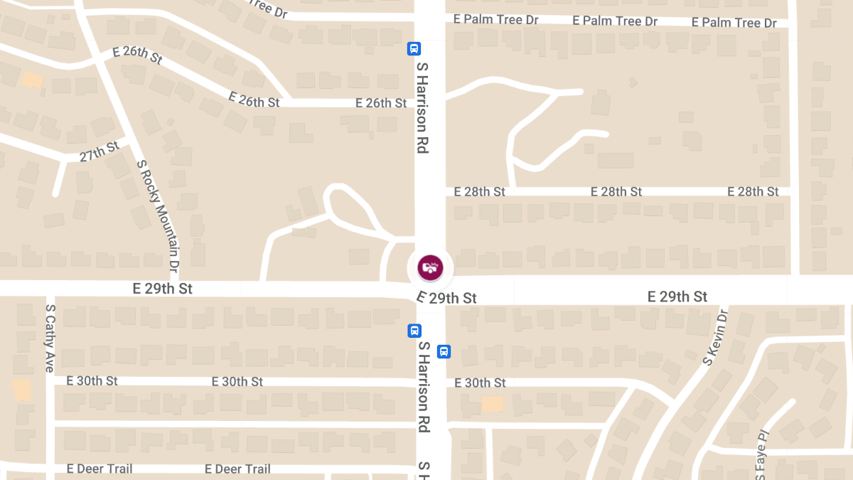 Car Collision With Injuries at S Harrison Rd & E 29th St