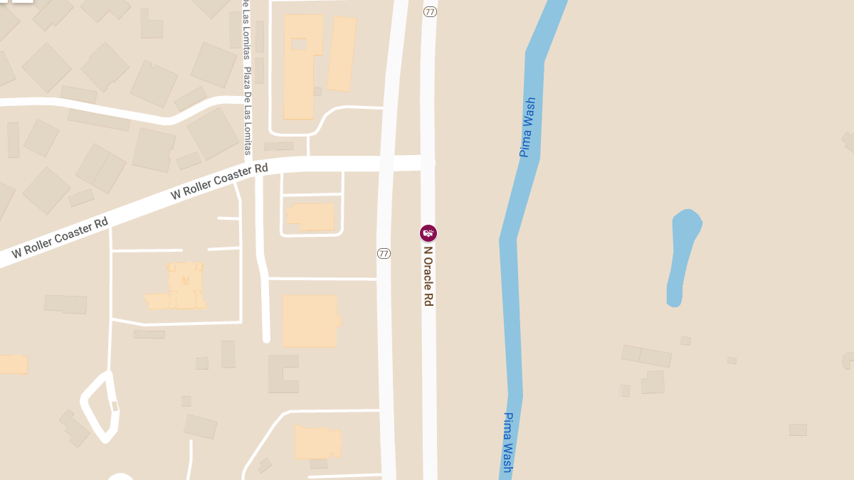 Car Collision with Injuries at 5621 N Oracle Rd