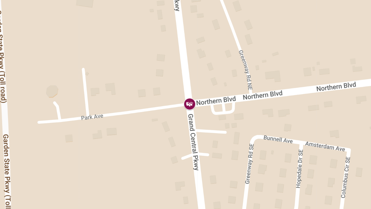 Car Collision with Injuries at Grand Central Parkway E & Northern Blvd