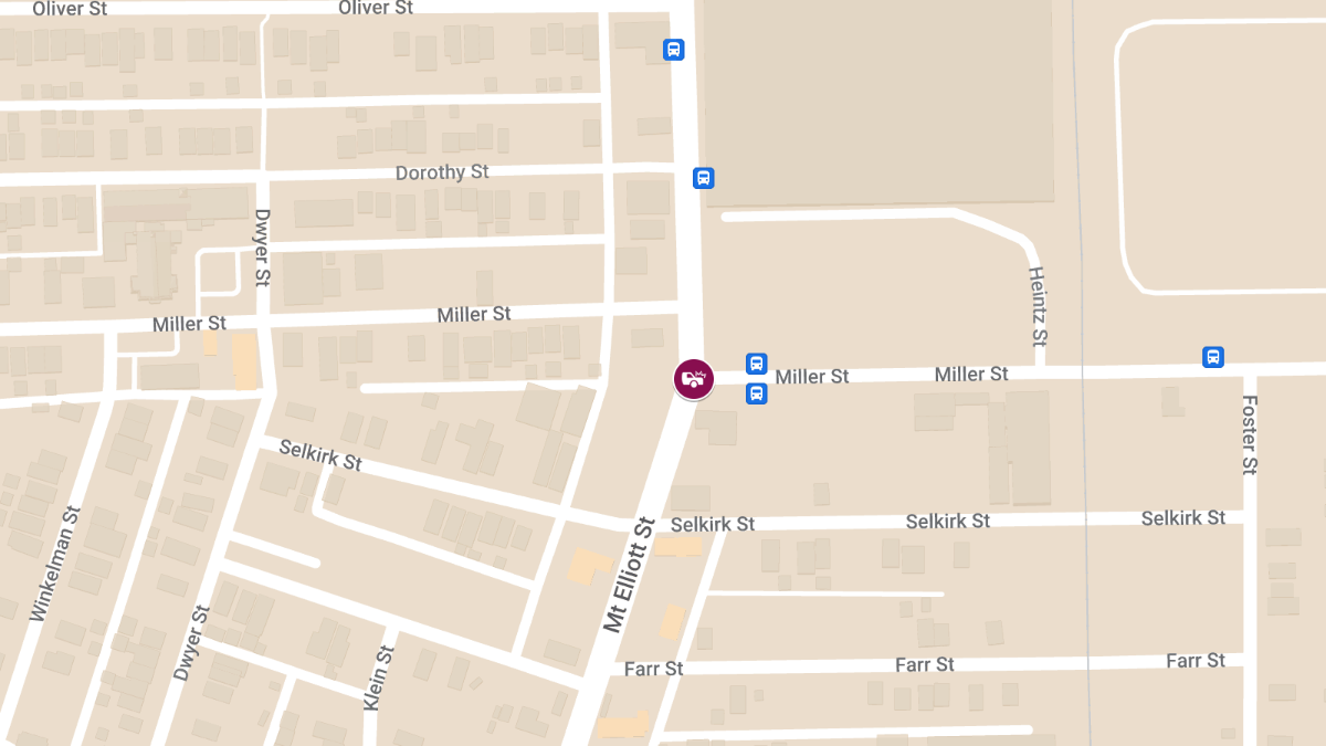Car Collision with Injuries at Miller St & Mount Elliott St