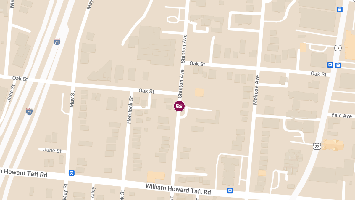 Car Crash With Injuries at 2612 Stanton Ave