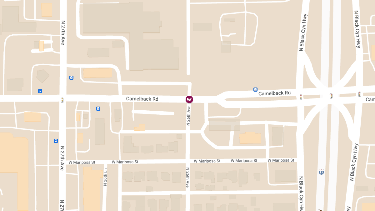 Car Crash With Injuries at N 26th Ave & W Camelback Rd