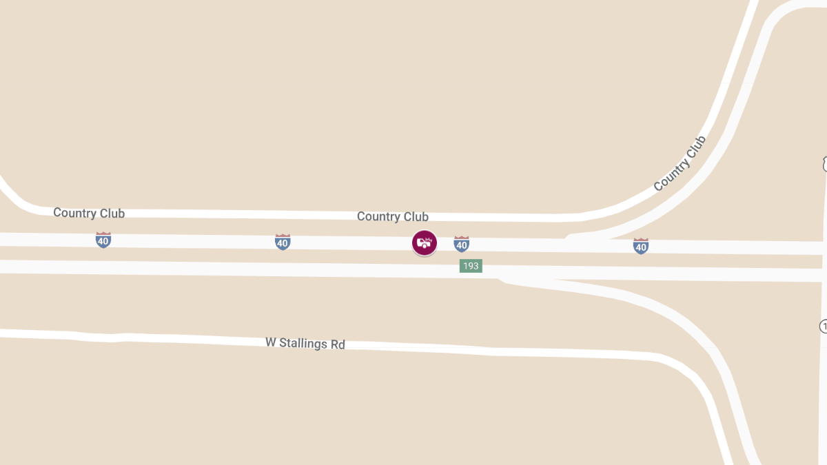 Car Crash With Injuries on WB I-40 Near Exit 193