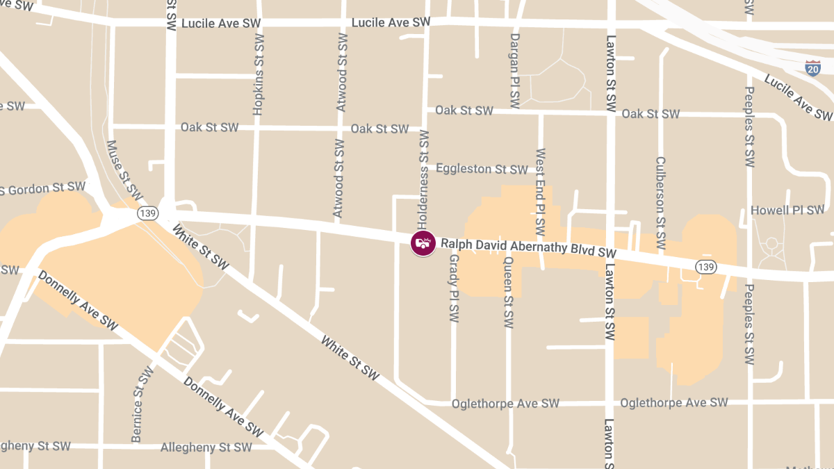 Car Crash at 1098 Ralph David Abernathy Blvd SW Leads to Injuries