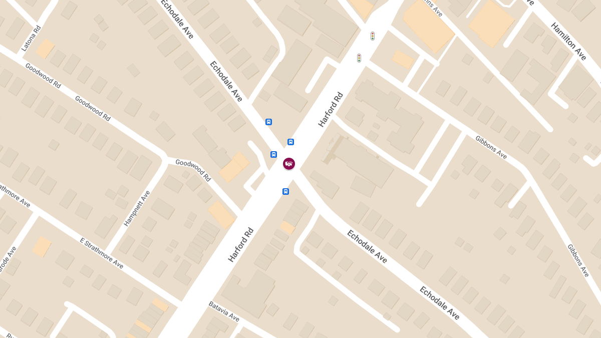 Car Crash at Harford Rd & Echodale Ave in Waltherson Leads to Injuries