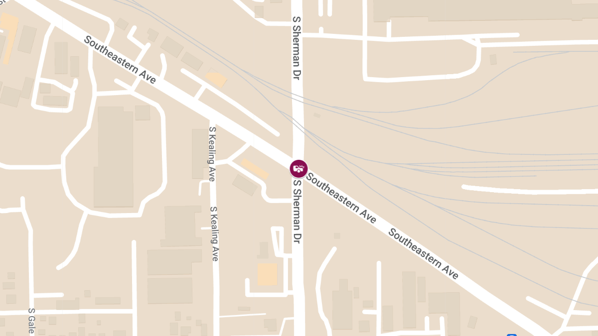 Car Crash at Southeastern Ave & S Sherman Dr Leads to Injuries