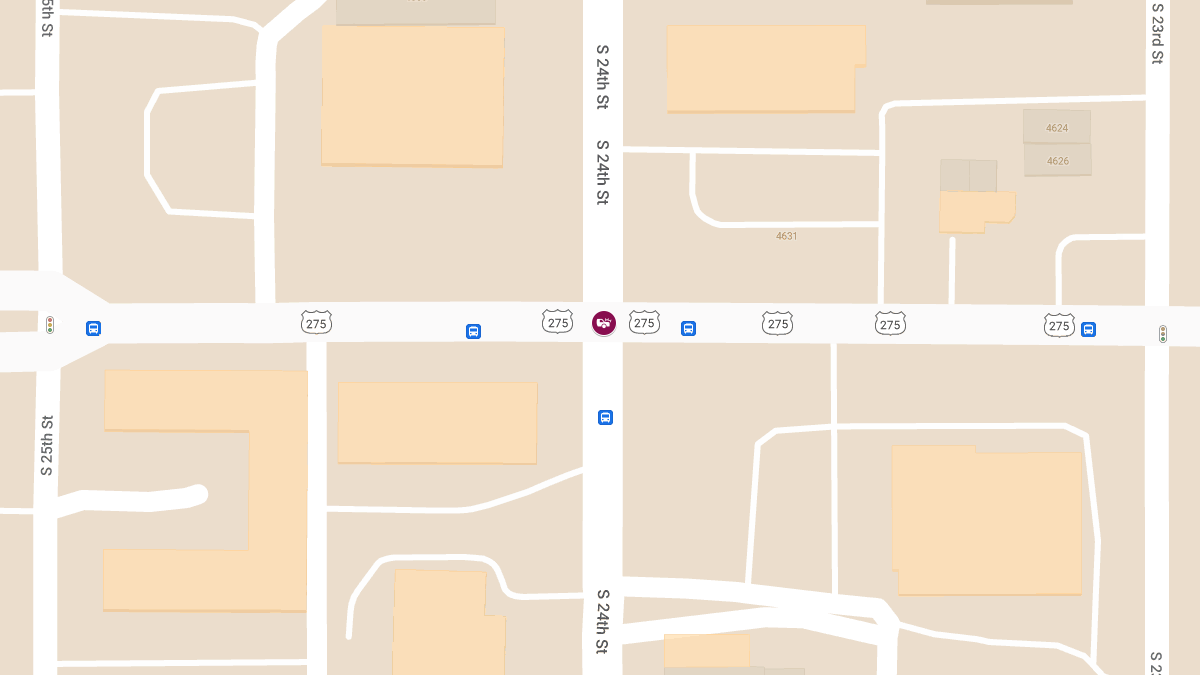 Car Crash with Injuries at 24th and L St