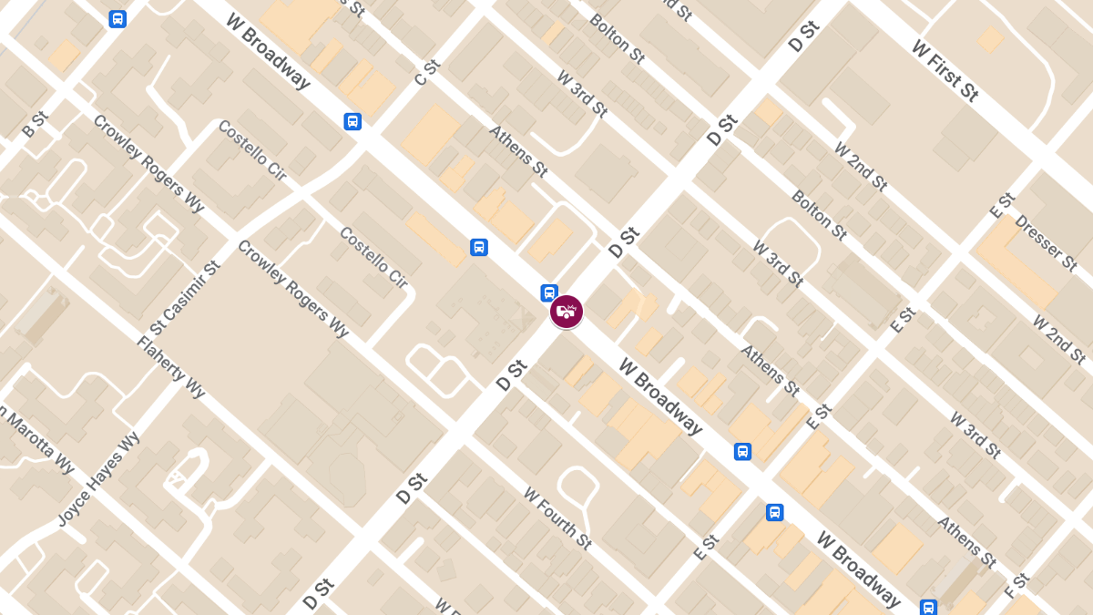 Car Crash with Injuries at D St & W Broadway Near Summer St & Pumphouse Rd