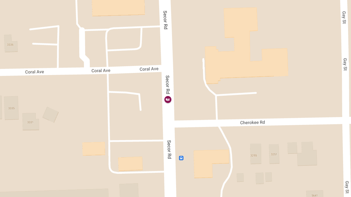 Car Crash with Injuries at Dollar General on Secor Rd