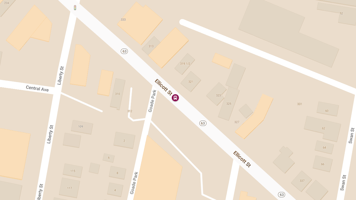 Car vs. Bus Accident Reported on Ellicott St Near Southside Deli