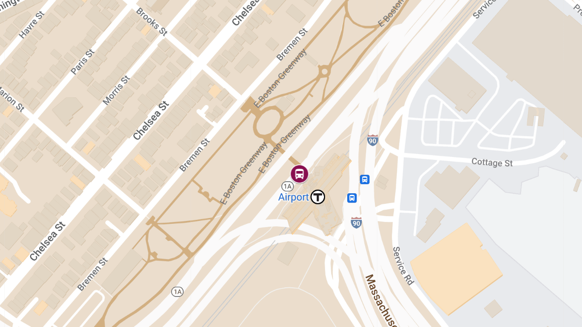 Charter Bus Crash with Injuries on Route 1A Southbound near Logan Airport