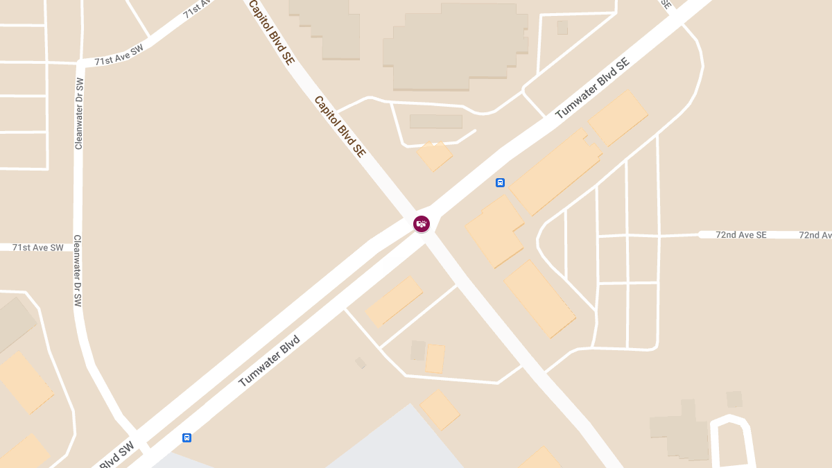Collision Involving Semi-Truck at Capitol Blvd SE & Tumwater Blvd SE