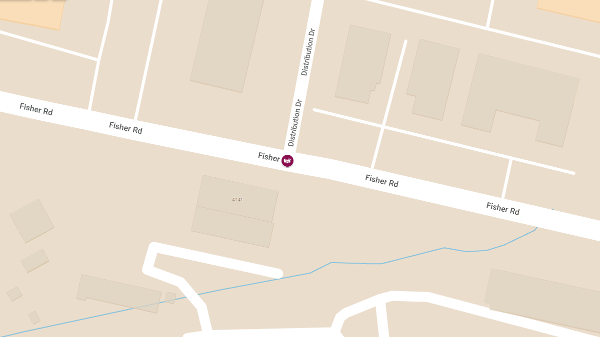 Collision Involving Semi-Truck with Injuries at Fisher Rd & Distribution Dr