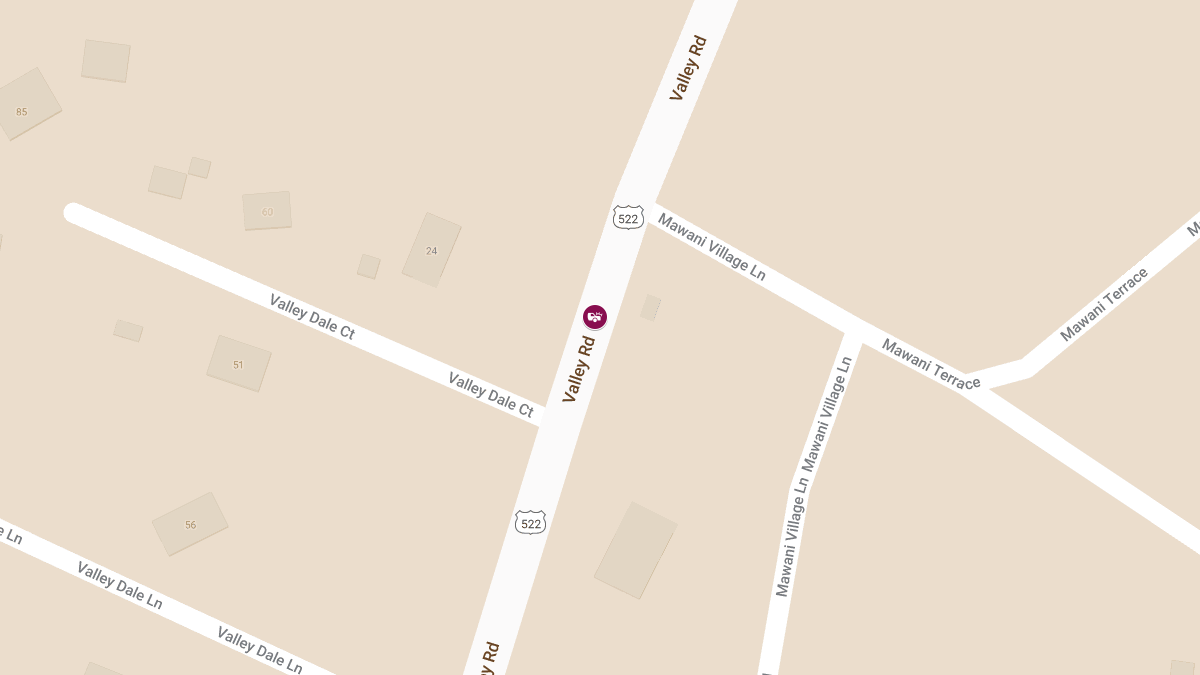 Collision Reported on 5000 Block of Valley Rd