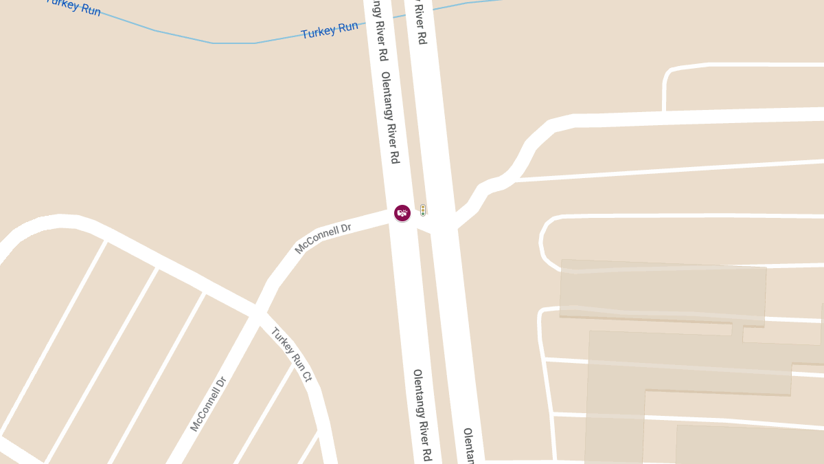 Collision With Injuries Reported at McConnell Dr & Olentangy River Rd