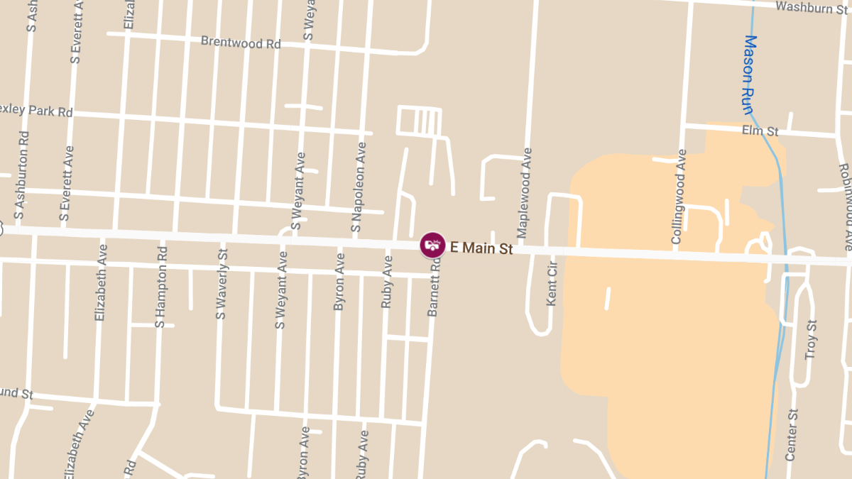 Collision With Injuries at 3395 E Main St