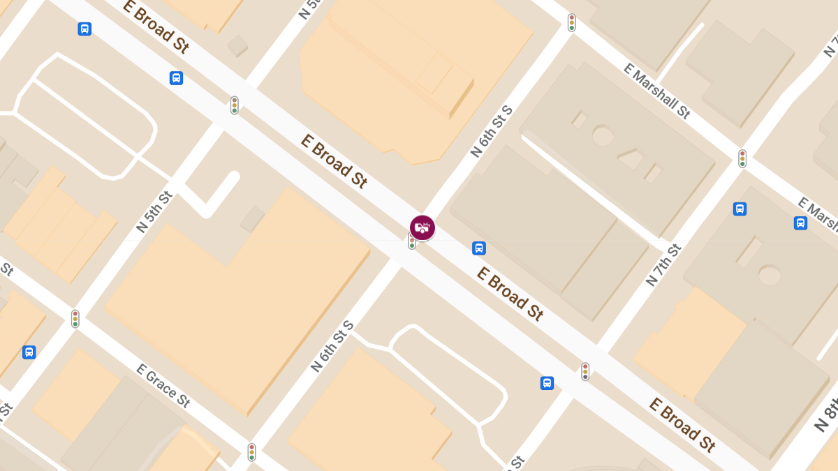 Collision With Injuries at N 6th St & E Broad St