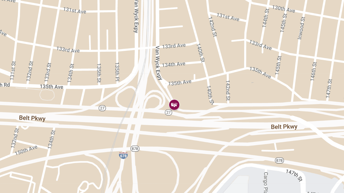 Collision With Injuries at N Conduit Ave & Van Wyck Expy S