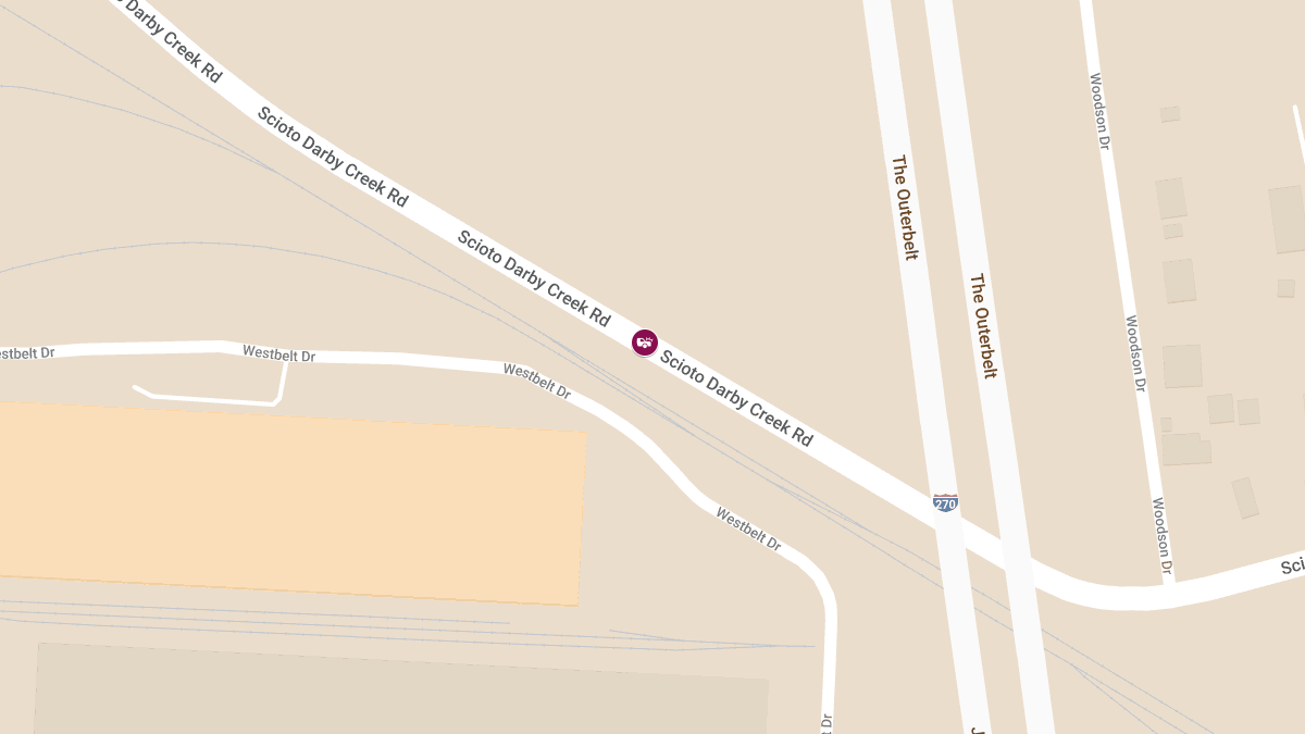 Collision With Injuries at Nasty's Sports Bar on Scioto Darby Creek Rd